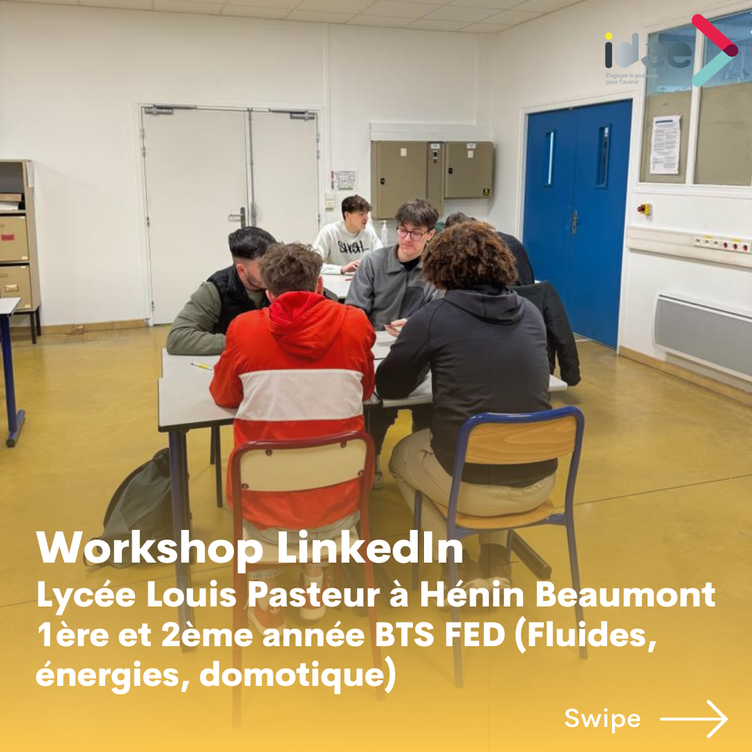 🚀🌐 Retour sur le Workshop LinkedIn au Lycée Louis Pasteur Hénin-Beaumont🌐🚀