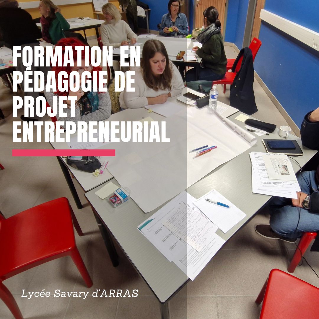 💡 Le dispositif IDEE est ravi de partager avec vous une formation en pédagogie de projet entrepreneurial inscrite dans un parcours de formation au PAF LILLOIS
